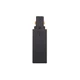 JUNO LIGHTING R38 BL Power Feed Connector,Black,3 1/8in 45DN41