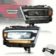 VLAND Set LED Headlights For Dodge Ram 1500 2019-2024 2020 Sequential Projector