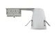4 Inch Remodel Lighting Housing Line Voltage NonIC 19001AR White Fixture