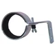 WALDMANN SK1021019-00010286 TblrLghtMntngBrckt,Silver,Metal,GS 3PYE5