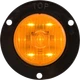 Optronics - MCL52AMB - LED M/C FLNGE 2in. RND WTHR CONN AMB - (Pack of 1)