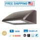 100W LED Full Cutoff Wall Pack 13400 Lm 5000K Dark Bronze Outdoor Security SLG