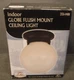 New Patriot Lighting 351-1481 Globe Flush Mount Ceiling Light Fixture Indoor 6"