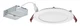 Lithonia Lighting WF8 LED 27K30K35K White Wafer-thin Housing-free 277V