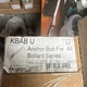 Lithonia Lighting KBAB U Anchor Bolt for Bollard Series MPN 532526