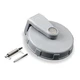Hubbell Wiring Device-Kellems Ca3430 Cover Assembly, Gray