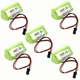 5-Pack Exit Light Battery with Lithonia ELB-B001 EU2 LED Interstate ANIC1566 ...