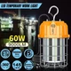 KUKUPPO 60W LED Temporary Work Light 9000lm 5000K Daylight Construction Lighting