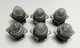 GE 55-200097 Indicator Light Lot of 6 | 15V AC/DC | Used Panel Mount Lamps