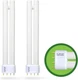 2Pack PL18-B-FFP 18W Replacement for OttLite T18330 T186C0 T40112 Fluorescent Li