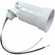 Bell WHITE Weatherproof Single Outdoor Lampholder - 5606-6 / 524484