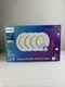 Philips 5/6" 5CCT LED Retrofit Downlight 4 Pack Recessed Can Light Kit.