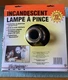 Designers Edge Incandescent Clamp Light 8.5" Polished Aluminum Reflector 15&rsquo; Crd