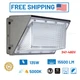 135W LED High Voltage Wall Pack 347-480V 15550 Lm 5000K Large Security Light SLG