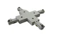 Halo Lighting Power-Trac L-906-P Plug-In X Cross Connector for Track, WHITE