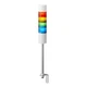 LR6-402LJBW-RYGB, PATLITE, 60mm 4-tier Signal Tower, 24V DC, Pole Mount
