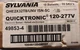 SYLVANIA   QUICKTRONIC        QHE 2X32T8/UNV ISN-SC Electronic Ballast 120-277V
