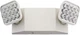 Lithonia Lighting EU2 LED M12 2-Light White LED Emergency Fixture