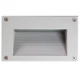 SECURITY PRODUCTS LIGHTING LED400802-SG MODERN LED STEP LIGHT, OUTDOOR, GRAY