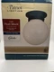 Patriot Lighting Globe Flush Mount Ceiling Light Fixture Bronze & Opal NIB