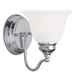 Livex Lighting Essex Bath Light in Chrome - 1351-05
