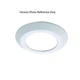 Halo SLD 6 in. White Primed Trim Overlay R6@7952