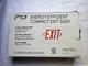 TCP Energy Efficient Compact Exit Sign Red LED 22743 Battery Backup Complete 