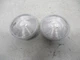 BUL003CB OPTRONICS  4" CLEAR ROUND LED BACK UP LIGHTS  2 PACK