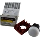 NEW GE P9XLBR C-2000 Pilot Light Round Plastic Body White Refracted Lens