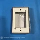 Wiremold V5741 Box, Device, Ivory, 4-5/8" L, 2-13/16" W, 1-3/8" H FNOB