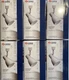 6 Lithonia Lighting LED Track Light Head Halogen 50W BR20 Matte White. Pack Of 6
