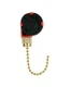 Jandorf 60303 250V 3A 3-Speed 4-Wire Ceiling Fan Switch with Brass Pull Chain