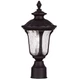 Livex Lighting 7848-07 Oxford 1 Light 16 inch Bronze Outdoor Post Top Lantern