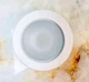 FUTURE DESIGNS 5" RECESSED FLUSH MOUNT WHITE TRIM FROSTED LENS FD-409W