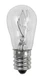 Philips 6S6 145V 6W Clear  Indicator Bulb