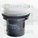 1PCS Schneider XB2BVB1LC AC/DC 24V 22mm Push button White LED Indicator Light