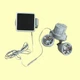 Maxsa 44218 Off-White Solar-Powered Dual Head LED Security Light #6178 AMZ50