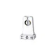 HUBBELL WIRING DEVICE-KELLEMS RL320 Lamp Holder,for Medium Bi-Pin T8 or T12 3D67