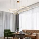 Pendant Light 110W Hanging Ceiling Lamp Modern Fashion Dimmable Light Circular