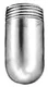 Appleton VGL-2HR, 150 to 300 W, Clear, Incandescent Luminaire Globe, 1pc