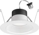 Juno E Series 5"/6" LED Ceiling Light, Baffle Trim Recessed Lighting with 5-i...