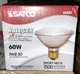 Case of 15 SATCO Excel 60W PAR 30 Narrow Flood Bulb Short Neck S2237