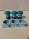 SIEMENS INDICATOR LIGHT 3SB3 501-6BA40 LOT OF 3