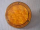 Optronics STL43ABX 4" round Yellow parking/turn signal with reflex flange, PL-3