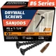 4.5lb #6 Drywall Screws, #2 Phillips Bugle Head, Coarse Thread Sharp Point 4.5lb #6 Drywall Screws, #2 Phillips Bugle Head, Coarse Thread Sharp Point