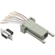 1PK L-COM RA098F Modular Adapter, DB9 Female / RJ45 (8x8) Jack