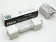 Halo Power Trac L-917 PX Slope Adapter Track Lighting Fitting, White
