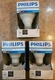 Lot Of (3) NEW PHILIPS 65W INDOOR 55&deg; FLOOD LAMP 2000 HRS 65BR30 CDA 130V