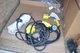 DANIEL WOODHEAD LIGHT STRINGER W/4 WAY OUTLET BOXES  ON OFF SWITCH 4 LIGHTS