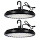 hykolity 2 Pack LED High Bay Light 150W, 5000K UFO LED High Bay Light Fixture...